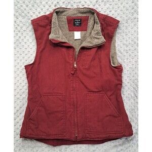 Lakin McKey Vest 2XLR Reg  Zip Lined Insulated Work Winter Jacket Canvas Duck
